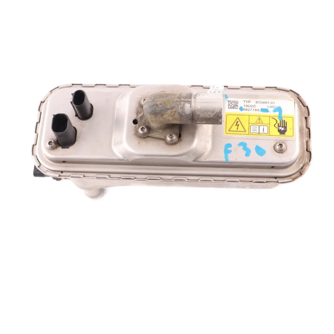Auxiliary Electrical Coolant Water Heater to BMW F30 LCI 330e Hybrid with Part number 6827184 BMW F30 LCI 330e Hybrid Auxiliary Electrical Coolant Water Heater - SKU 6827184-1 - Part number 6827184