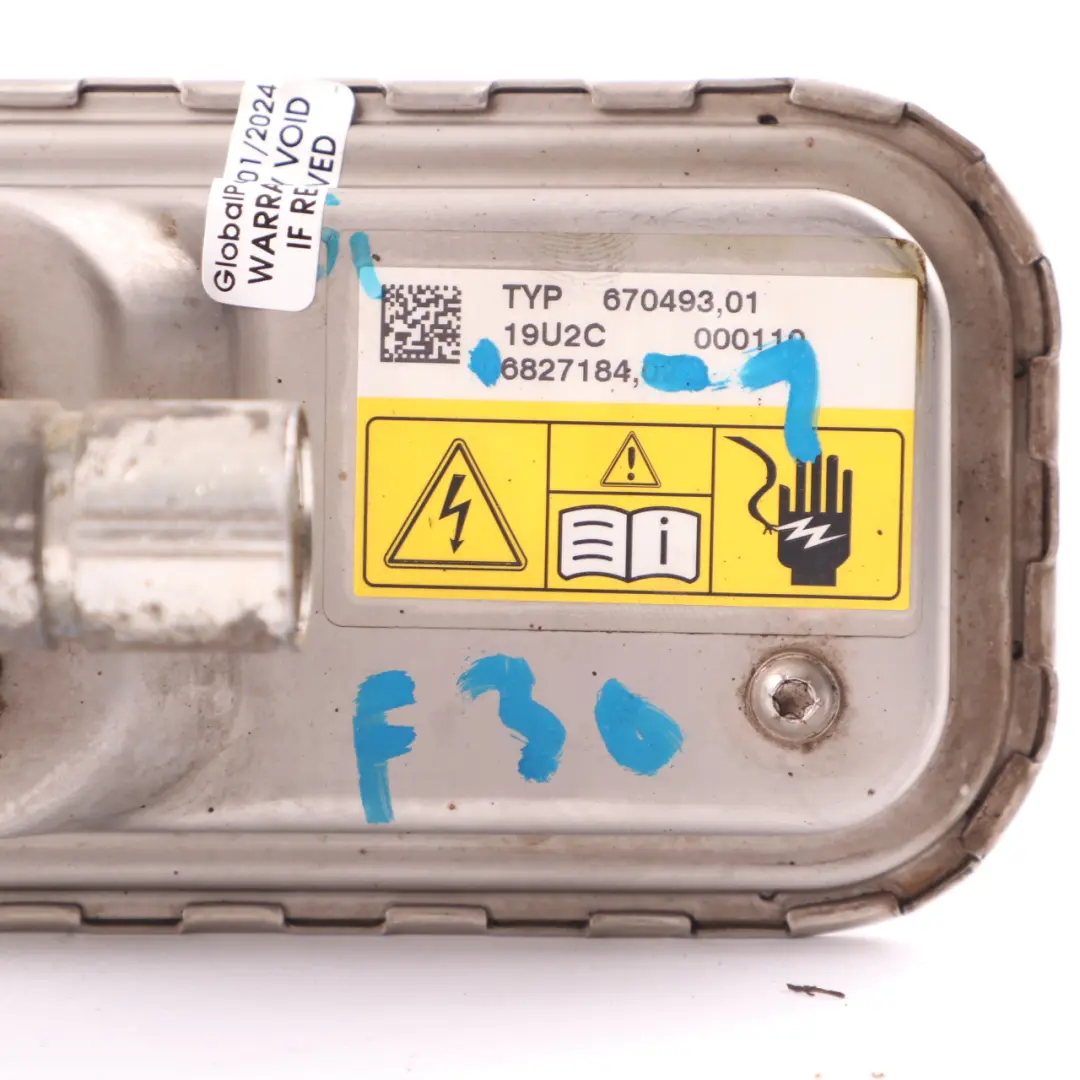 BMW F30 LCI 330e Hybrid Auxiliary Electrical Coolant Water Heater - SKU 6827184-1 - Part number 6827184