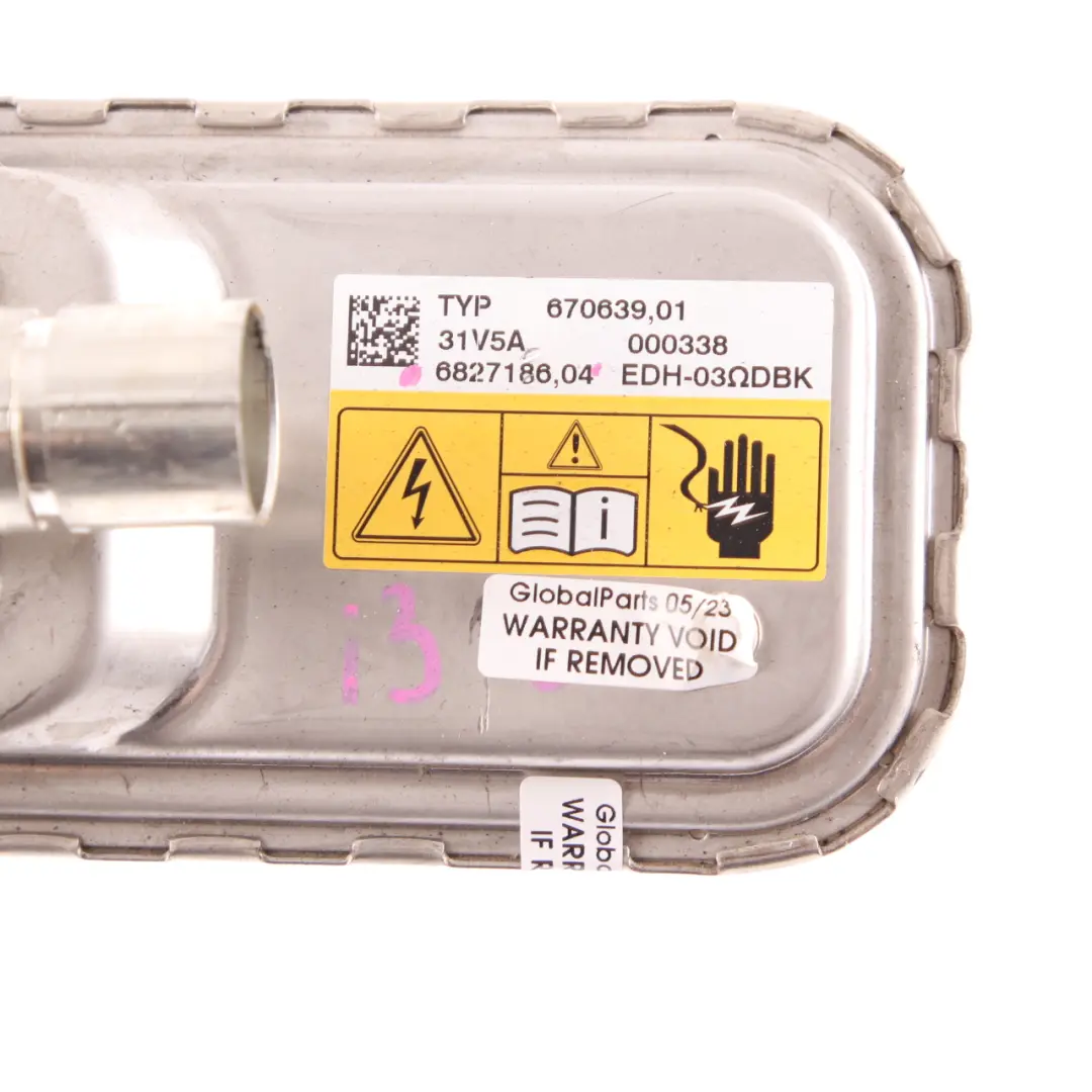 BMW i3 I01 Hybrid Electric Auxiliary Electrical Coolant Water Heater - SKU 6827186 - Part number 6827186