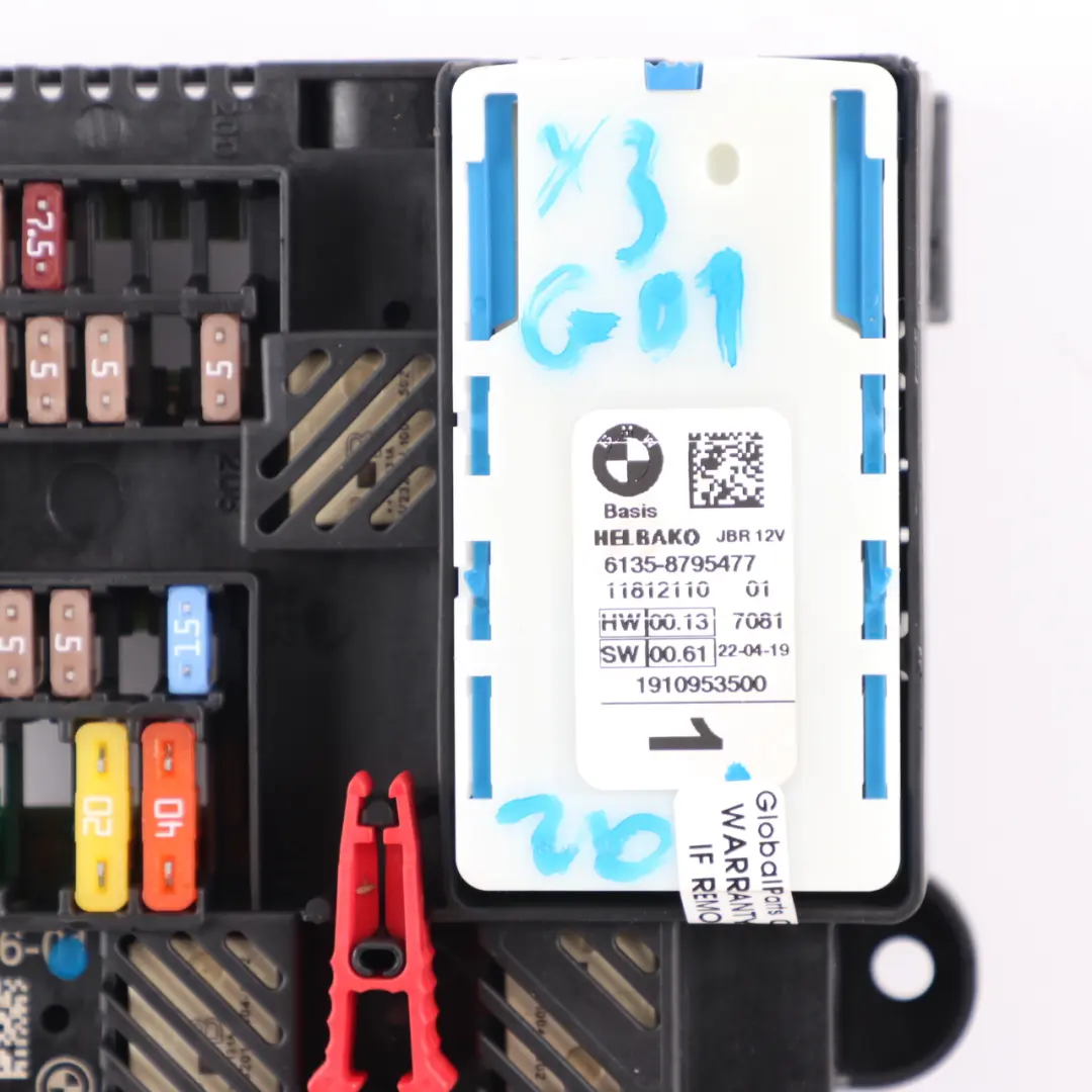 Sicherung Relais Box Steuergerät ECU 8795477 für BMW X3 G01 mit Teilenummer 6828076 BMW X3 G01 Sicherung Relais Box Steuergerät ECU 8795477 - SKU 6828076 - Teilenummer 6828076