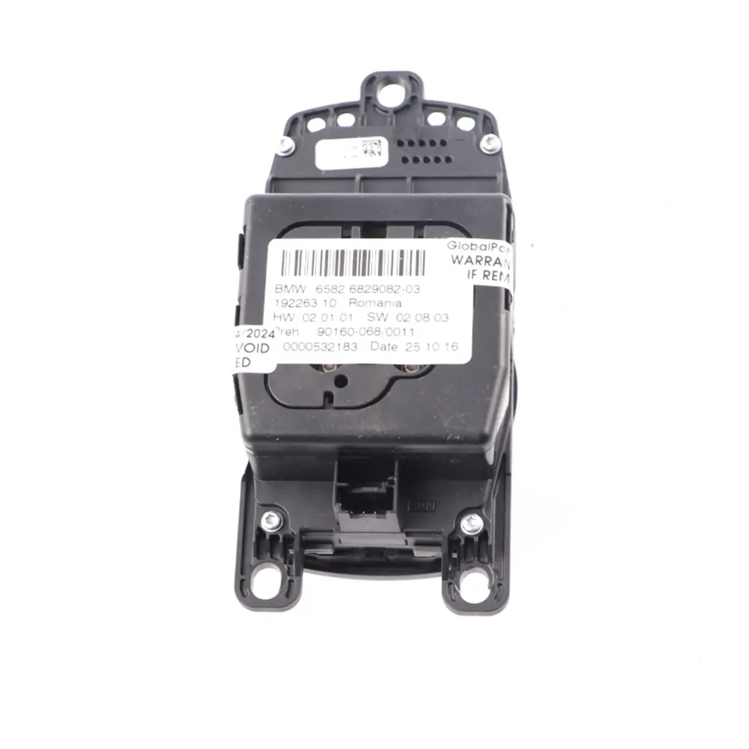  iDrive Controller BMW F20 F30 F32 F36 Touch Switch Control Unit Nav - SKU 6829082 - Numéro de pièce 6829082