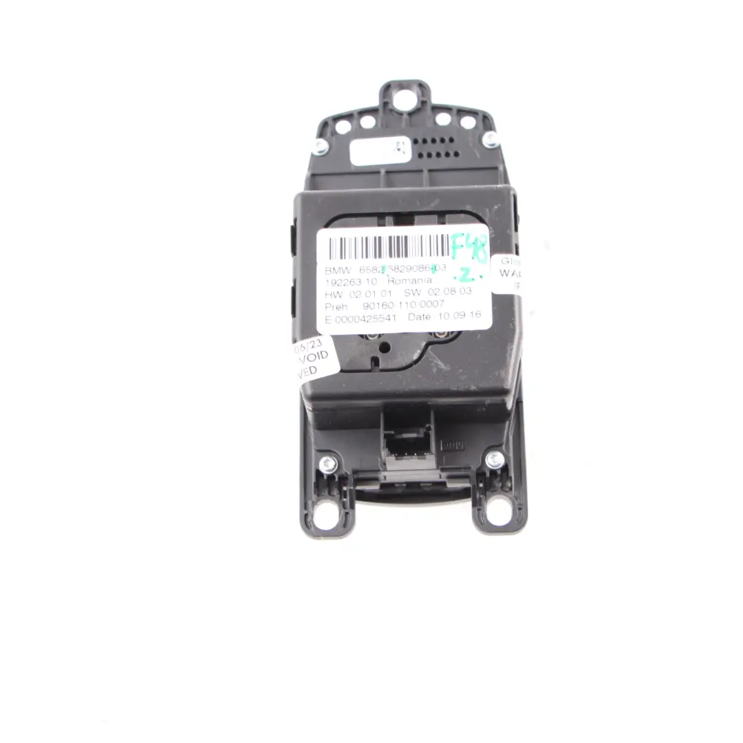 iDrive Controller BMW X1 F48 F45 Touch Switch Control Unit Knob Navi to with Part number 6829086 iDrive Controller BMW X1 F48 F45 Touch Switch Control Unit Knob Navi - SKU 6829086 - Part number 6829086