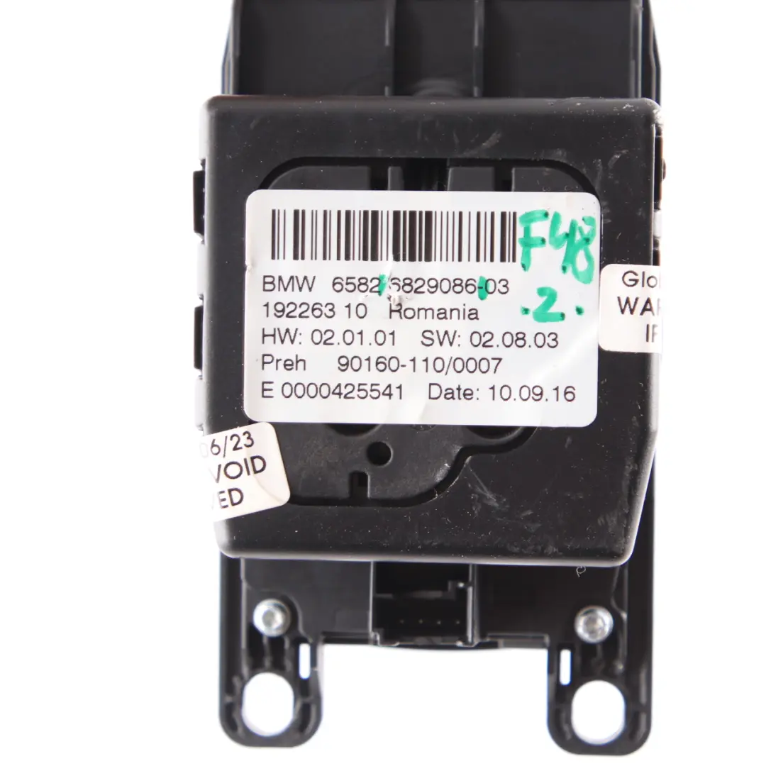 iDrive Controller BMW X1 F48 F45 Touch Switch Control Unit Knob Navi to with Part number 6829086 iDrive Controller BMW X1 F48 F45 Touch Switch Control Unit Knob Navi - SKU 6829086 - Part number 6829086