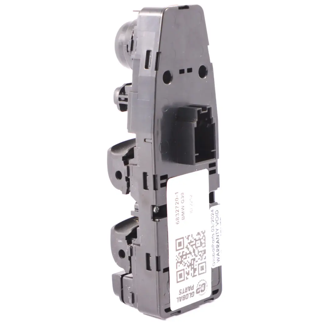 Interruptor del elevalunas del lado del conductor Unidad puerta para BMW G30 con número de pieza 6832720 BMW G30 Interruptor del elevalunas del lado del conductor Unidad puerta - SKU 6832720-1 - Número de pieza 6832720