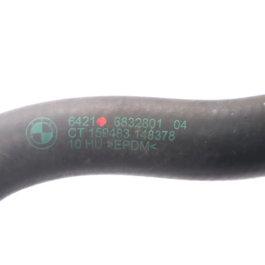 BMW X1 F48 Mini F55 F56 F57 F60 B38 B48 Coolant Hose Pipe Line Tube - SKU 6832801 - Numéro de pièce 6832801