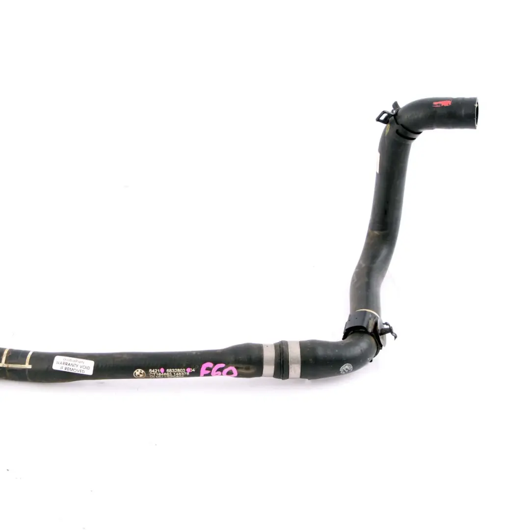 Coolant Hose Pipe Tube to MINI F55 F56 F57 F60 with Part number 6832801 MINI F55 F56 F57 F60 Coolant Hose Pipe Tube - SKU 6832803 - Part number 6832801