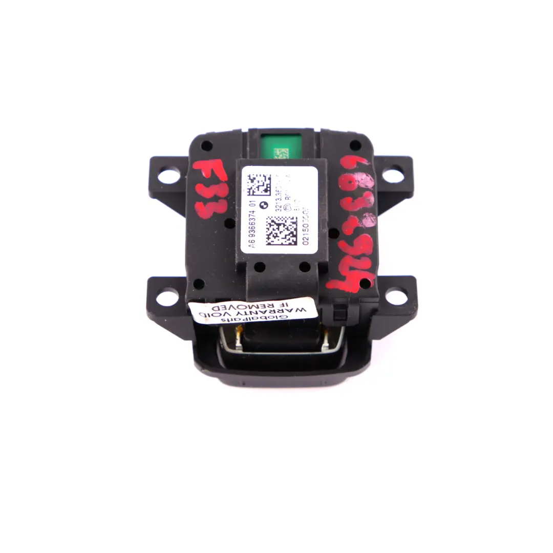 Interruptor Techo Plegable Deslizante Arriba Abajo 9366374 para BMW F33 F83 M4 con número de pieza 6832924 BMW F33 F83 M4 Interruptor Techo Plegable Deslizante Arriba Abajo 9366374 - SKU 6832924 - Número de pieza 6832924