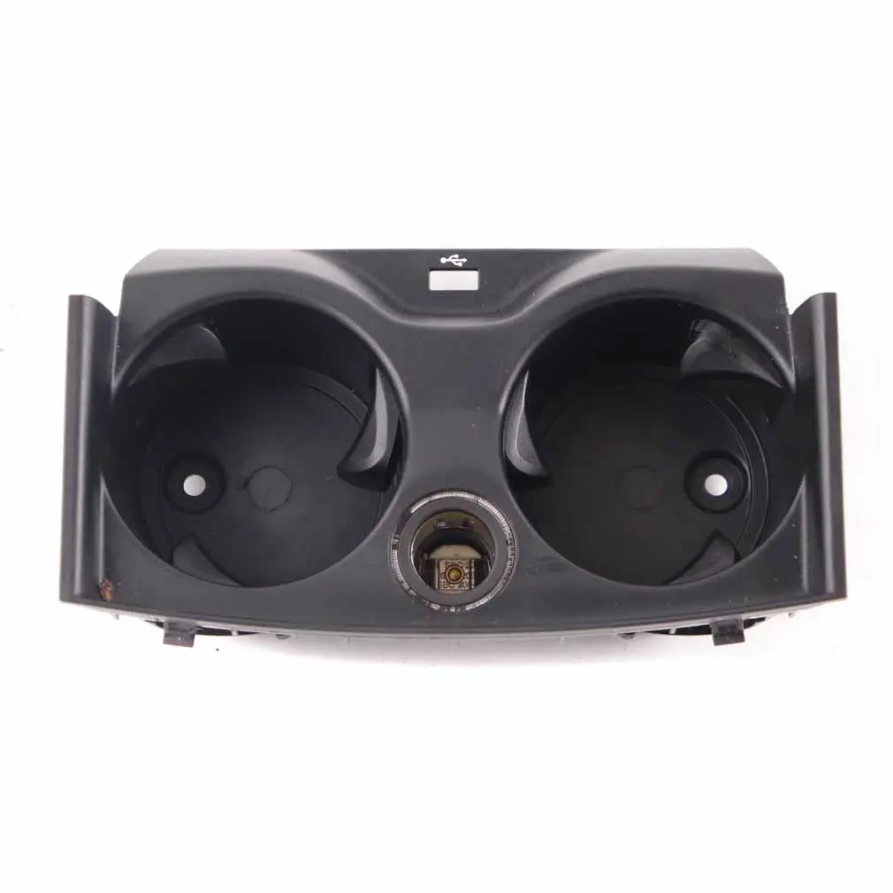Porte gobelets BMW G30 G31 Console centrale Plateau rangement pour boissons Noir