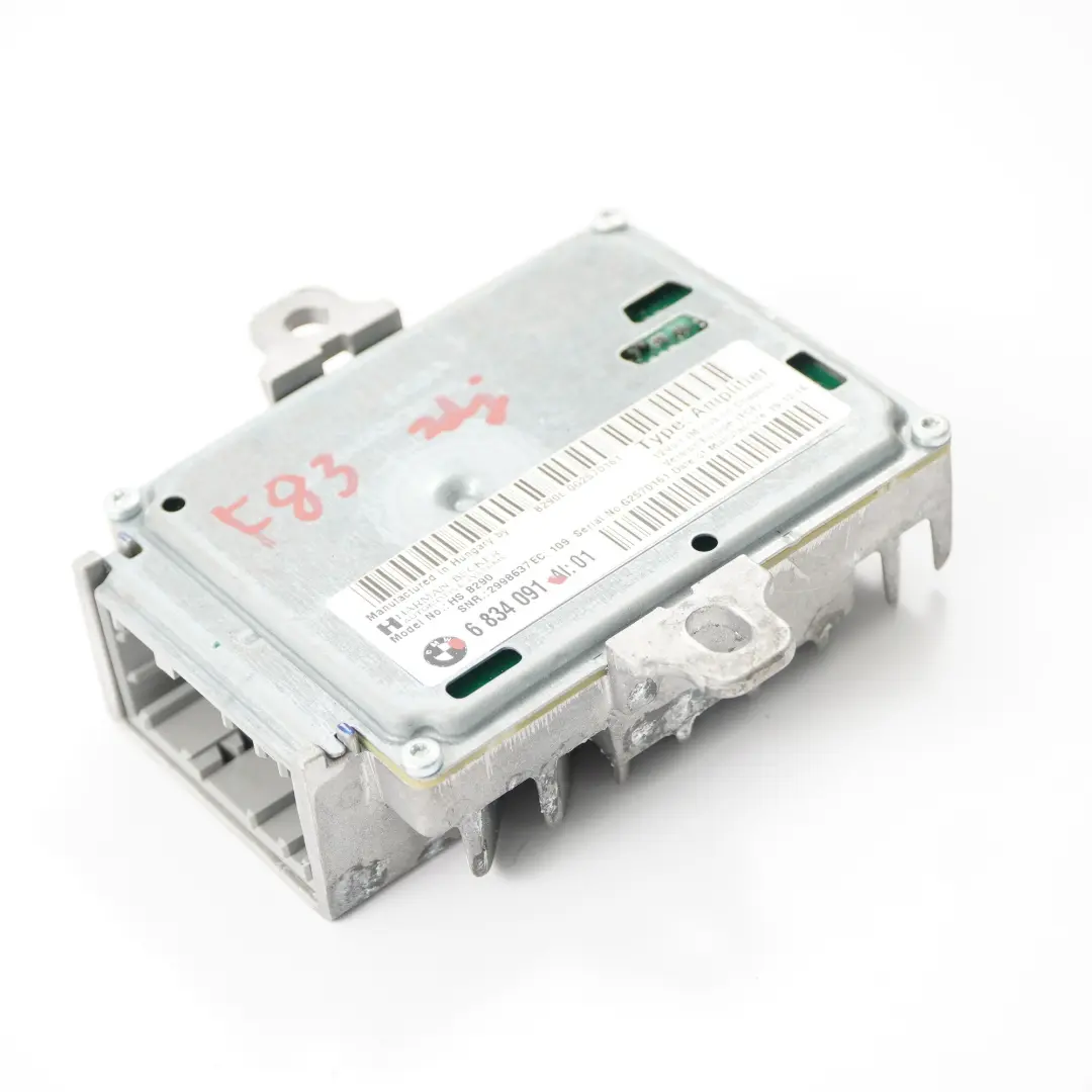 BMW F87 F80 F82 Audio Verstärker Harman Becker Aktiv Sound Design System - SKU 6834091 - Teilenummer 6834091