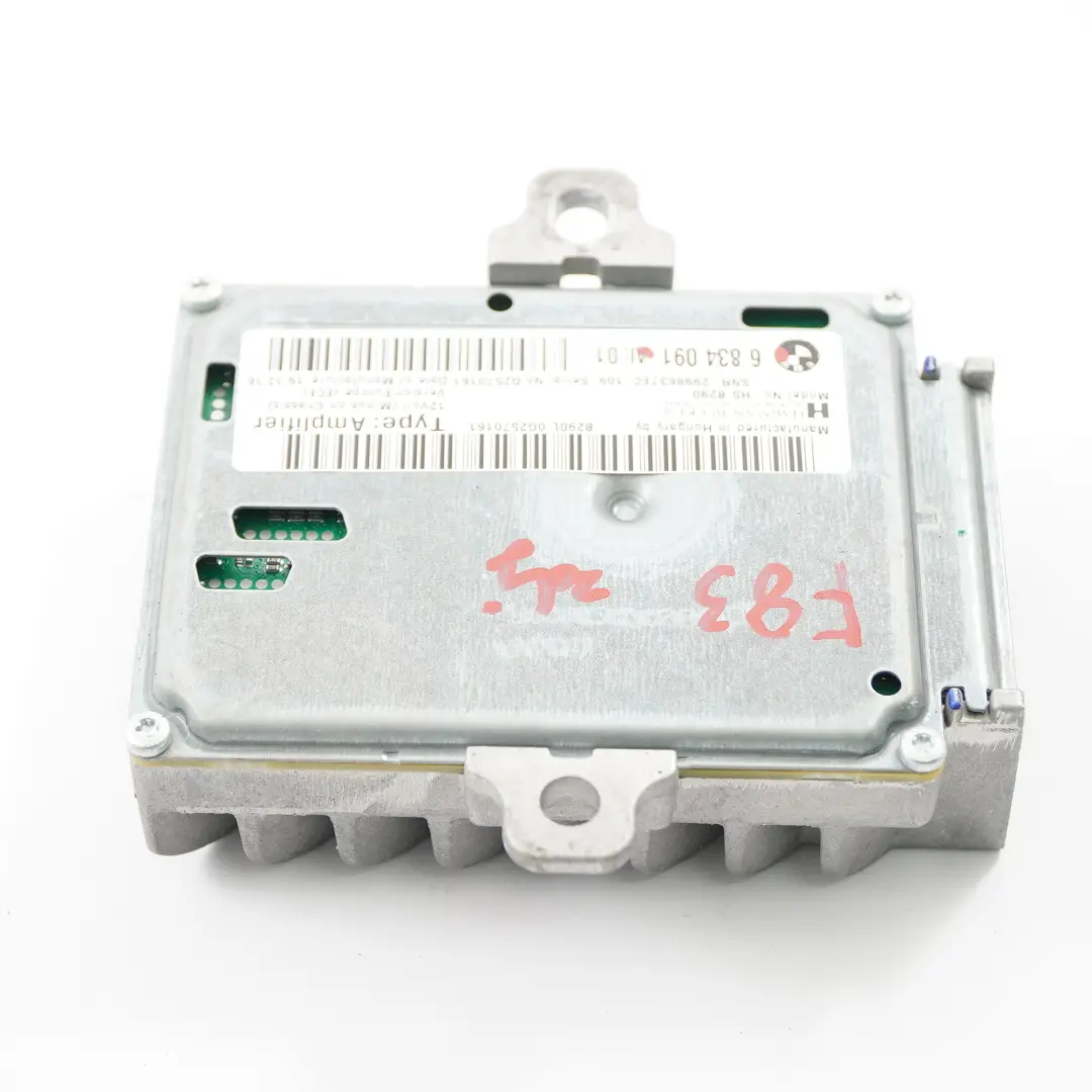 Amplificateur Audio Harman Becker conception sonore active pour BMW F87 F80 F82 à propos du numéro de pièce 6834091 BMW F87 F80 F82 Amplificateur Audio Harman Becker conception sonore active - SKU 6834091 - Numéro de pièce 6834091