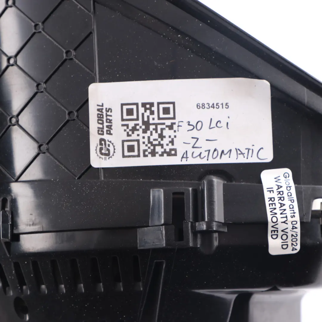  Instrument Cluster BMW F30 F31 F34GT Diesel Sport Line Speedometer Automatic - SKU rhd-6834515 - Part number 6834515