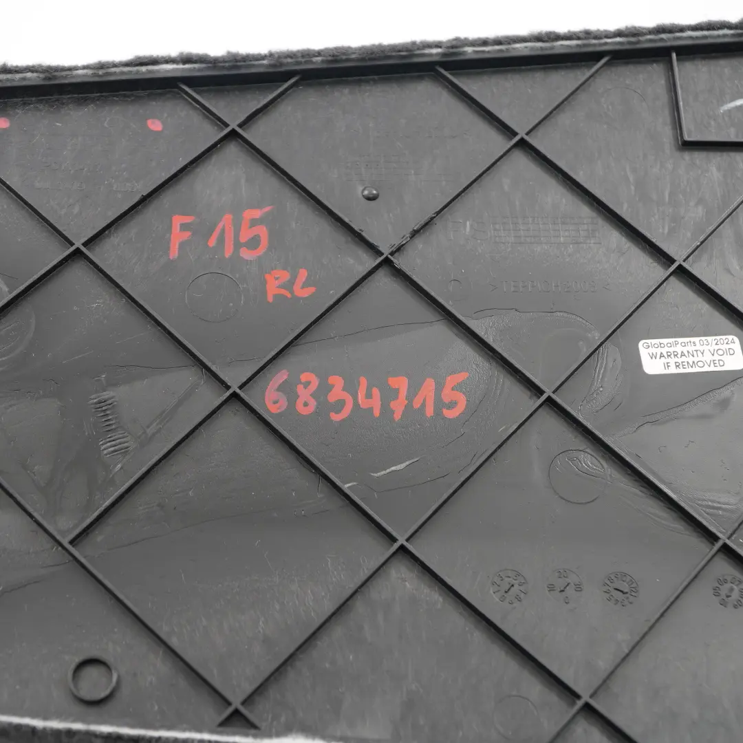  Cache console centrale BMW X5 F15 X6 F16 Panneau arrière gauche noir 6963425 - SKU 6834715 - Numéro de pièce 6834715