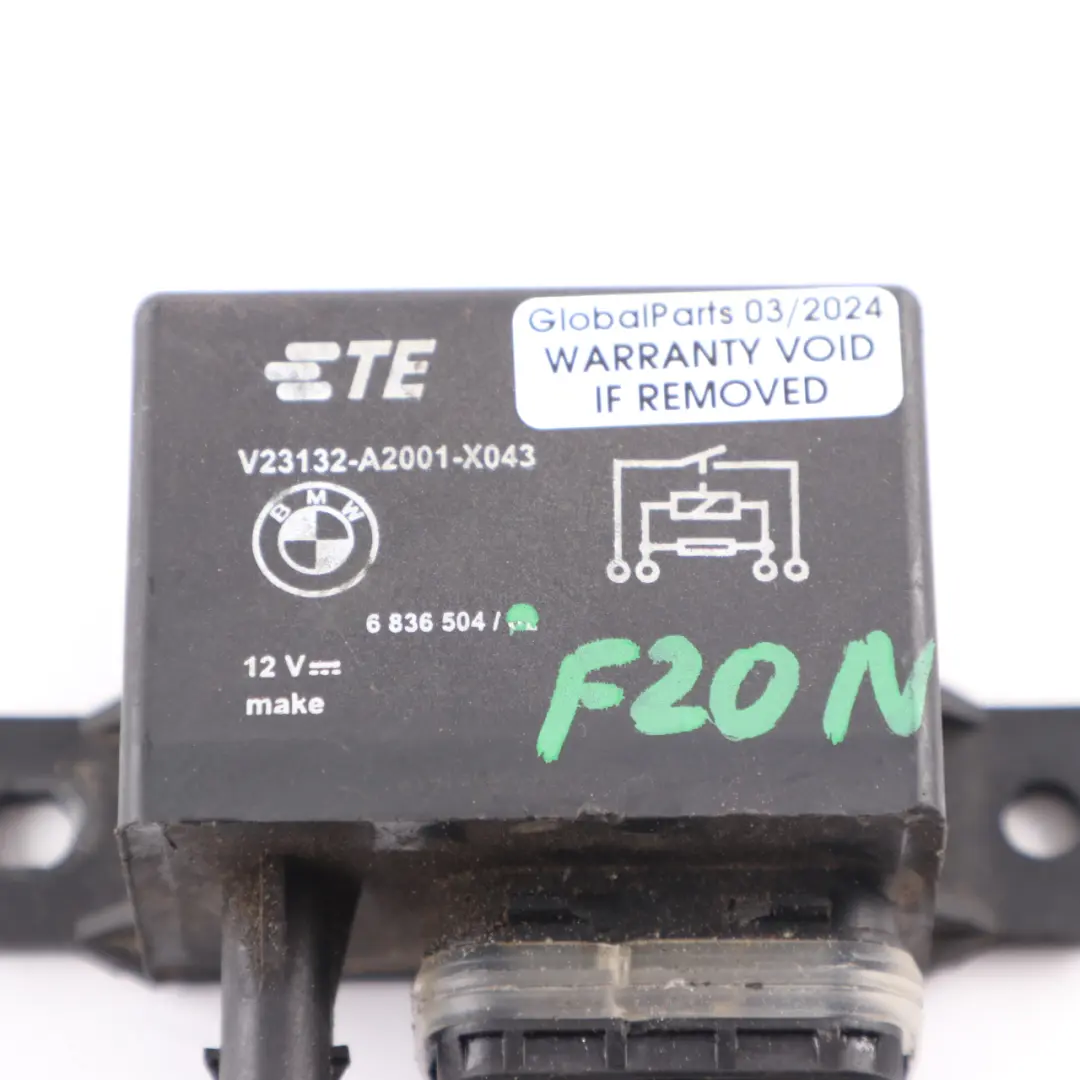 Elektrischer Kühlmittellüfter Motorrelais 130A für BMW F20 F21 LCI F30 F31 F32 F13 mit Teilenummer 6836504 BMW F20 F21 LCI F30 F31 F32 F13 Elektrischer Kühlmittellüfter Motorrelais 130A - SKU 6836504 - Teilenummer 6836504