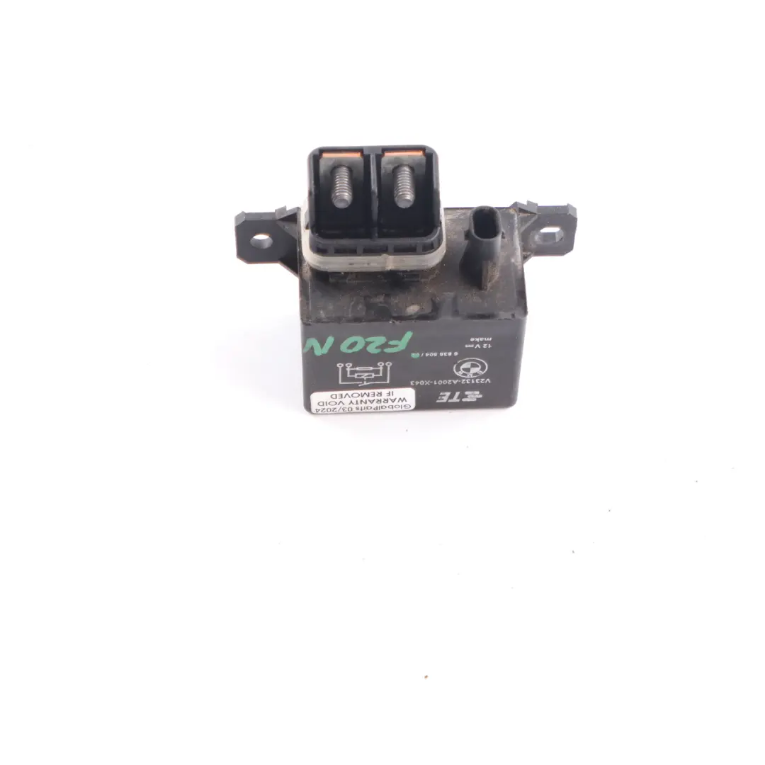 Relé motor ventilador eléctrico 130A para BMW F20 F21 LCI F30 F31 F32 F13 con número de pieza 6836504 BMW F20 F21 LCI F30 F31 F32 F13 Relé motor ventilador eléctrico 130A - SKU 6836504 - Número de pieza 6836504
