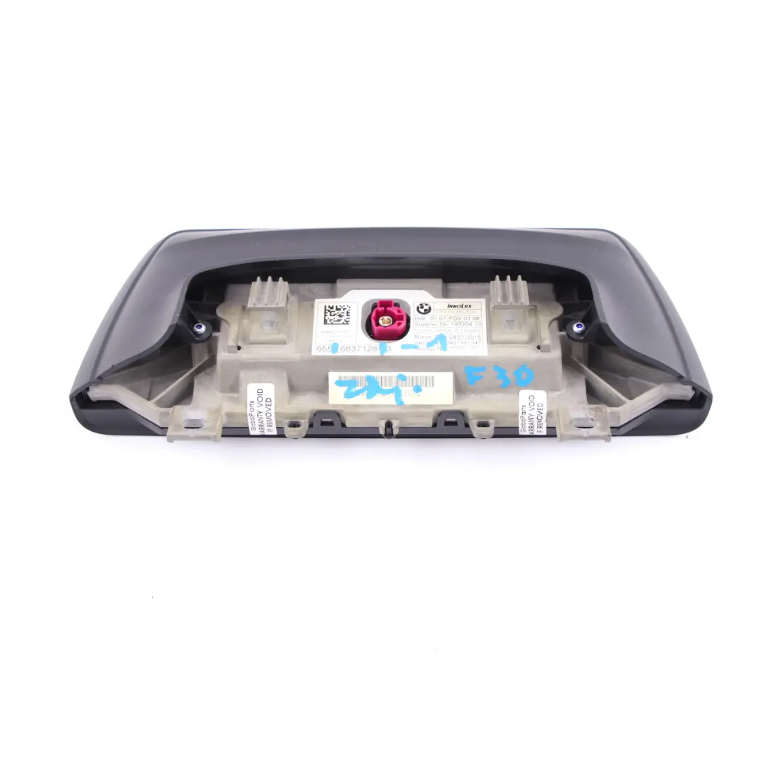 Boardmonitor BMW F20 F30 LCI Central Information Display Screen 6,5"  - SKU 6837128-1 - Part number 6837128