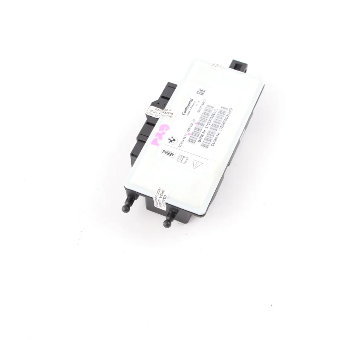  Module Airbag BMW F10 F12 F13 X3 F25 ECU Unité de contrôle Air Bag - SKU 6837358 - Numéro de pièce 9247383