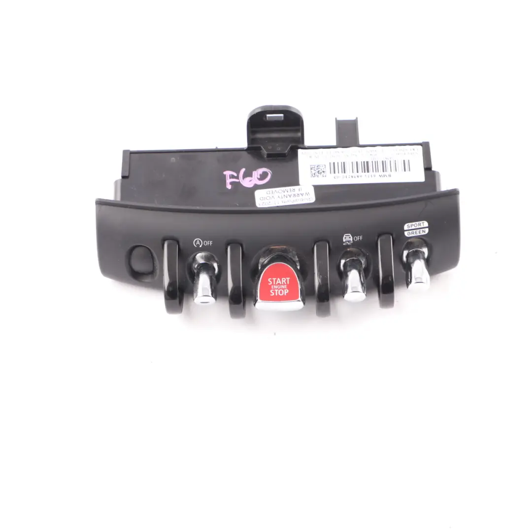Mini Countryman F60 Centre Console Switch Panel Engine Start Start/Stop - SKU 6838210 - Part number 6838210