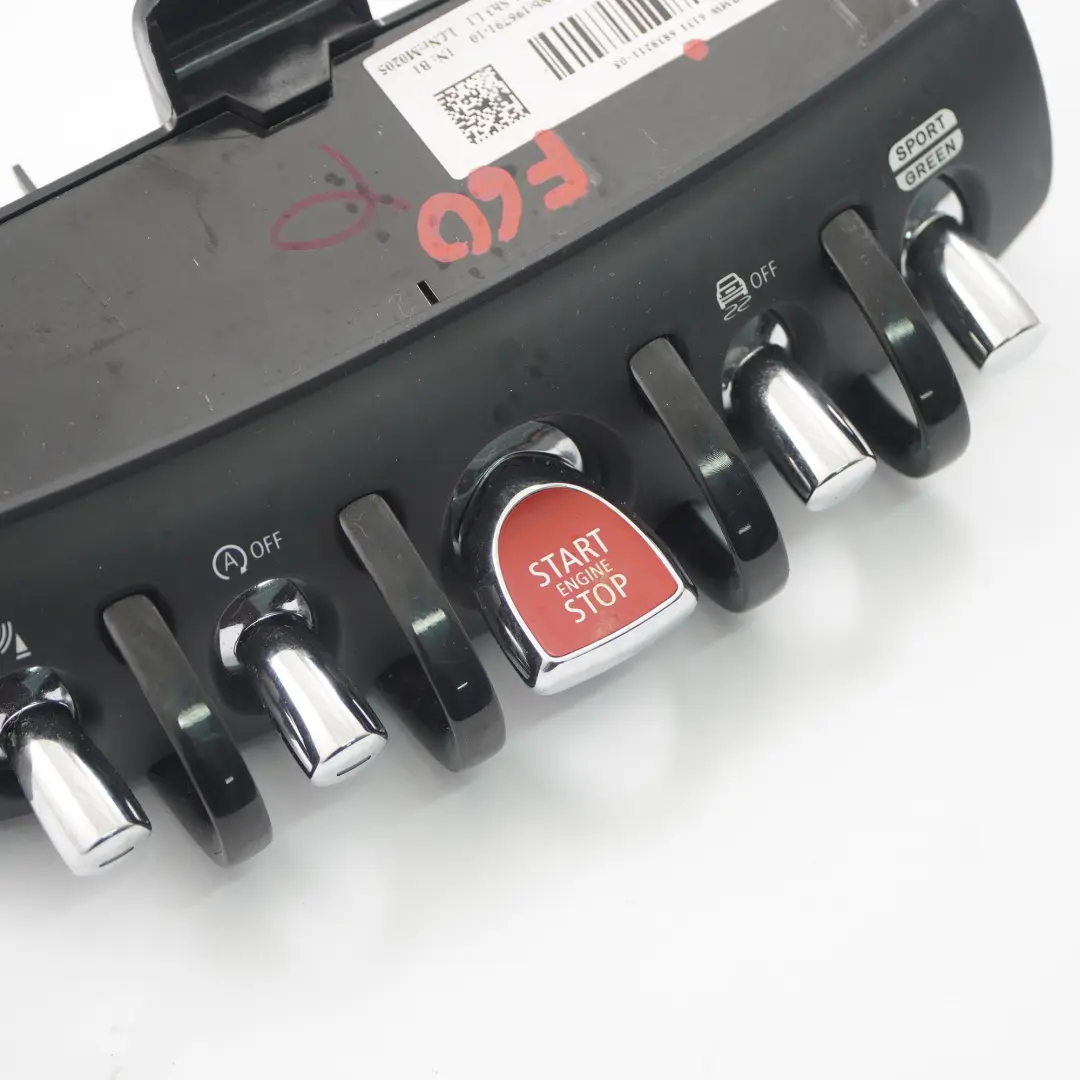 Mittel konsole Start Stop Taste Schalter Panel für Mini Countryman F60 mit Teilenummer 6838211 Mini Countryman F60 Mittel konsole Start Stop Taste Schalter Panel - SKU 6838211 - Teilenummer 6838211