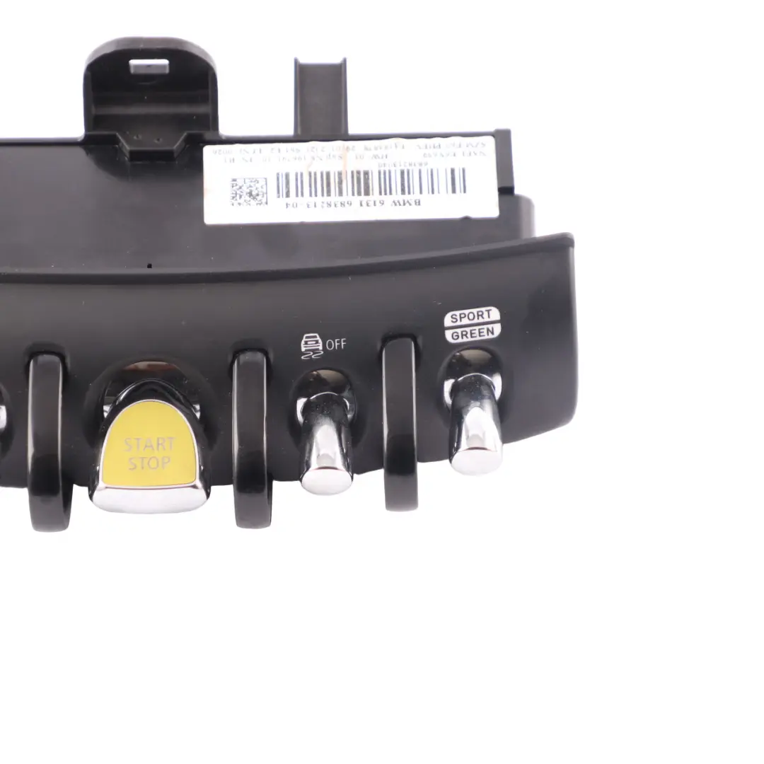 Start Stop Button Engine Switch Control Panel Unit to Mini Countryman F60 with Part number 6838213 Mini Countryman F60 Start Stop Button Engine Switch Control Panel Unit - SKU 6838213 - Part number 6838213