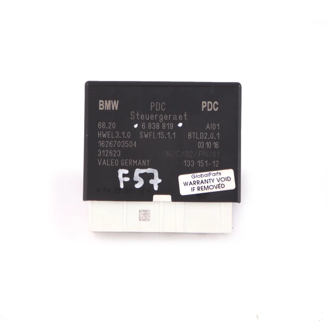 Parking Control Module Unit PDC to Mini F54 F56 F57 with Part number 6838819 Mini F54 F56 F57 Parking Control Module Unit PDC - SKU 6838819 - Part number 6838819