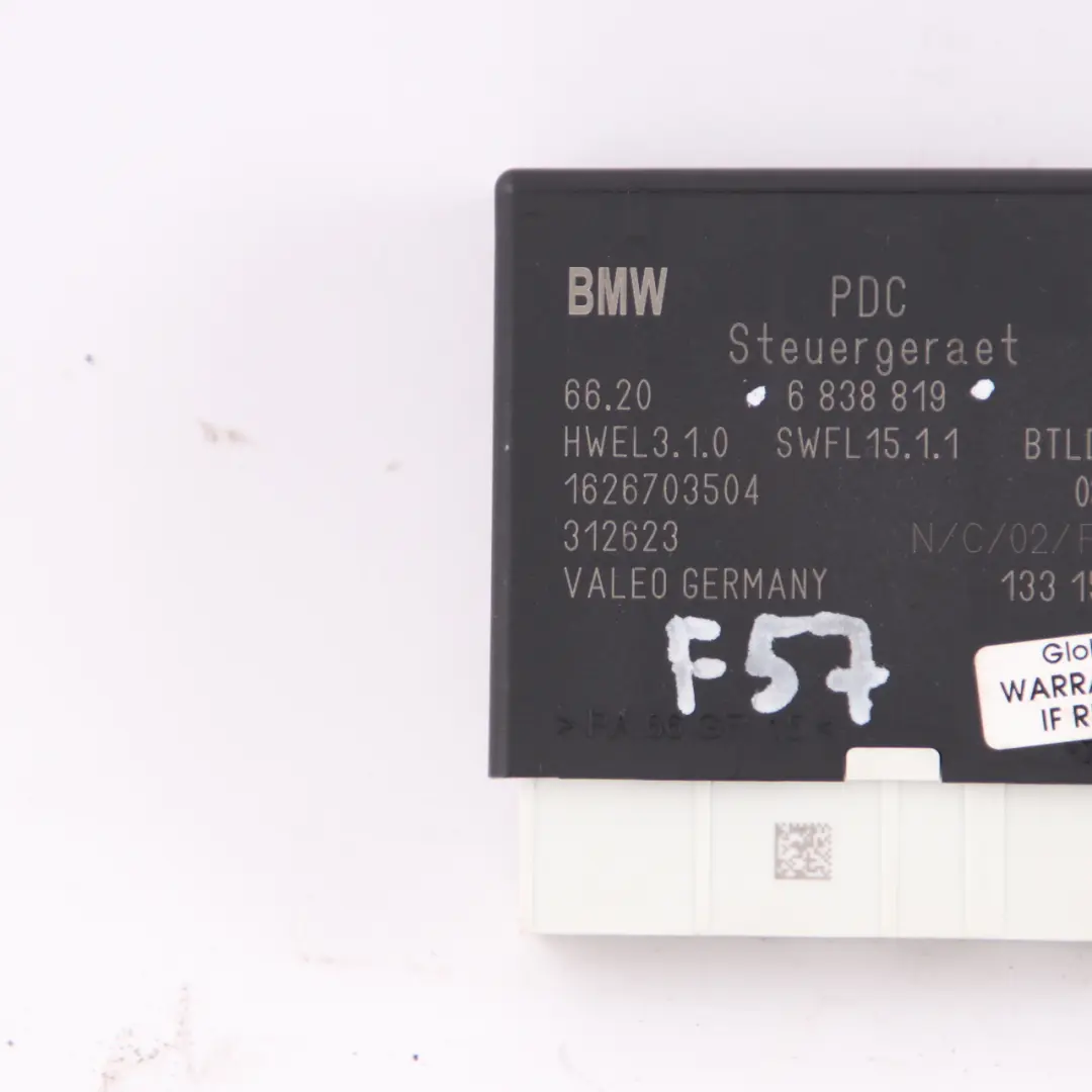 Módulo Unidad Control Aparcamiento PDC para Mini F54 F56 F57 con número de pieza 6838819 Mini F54 F56 F57 Módulo Unidad Control Aparcamiento PDC - SKU 6838819 - Número de pieza 6838819
