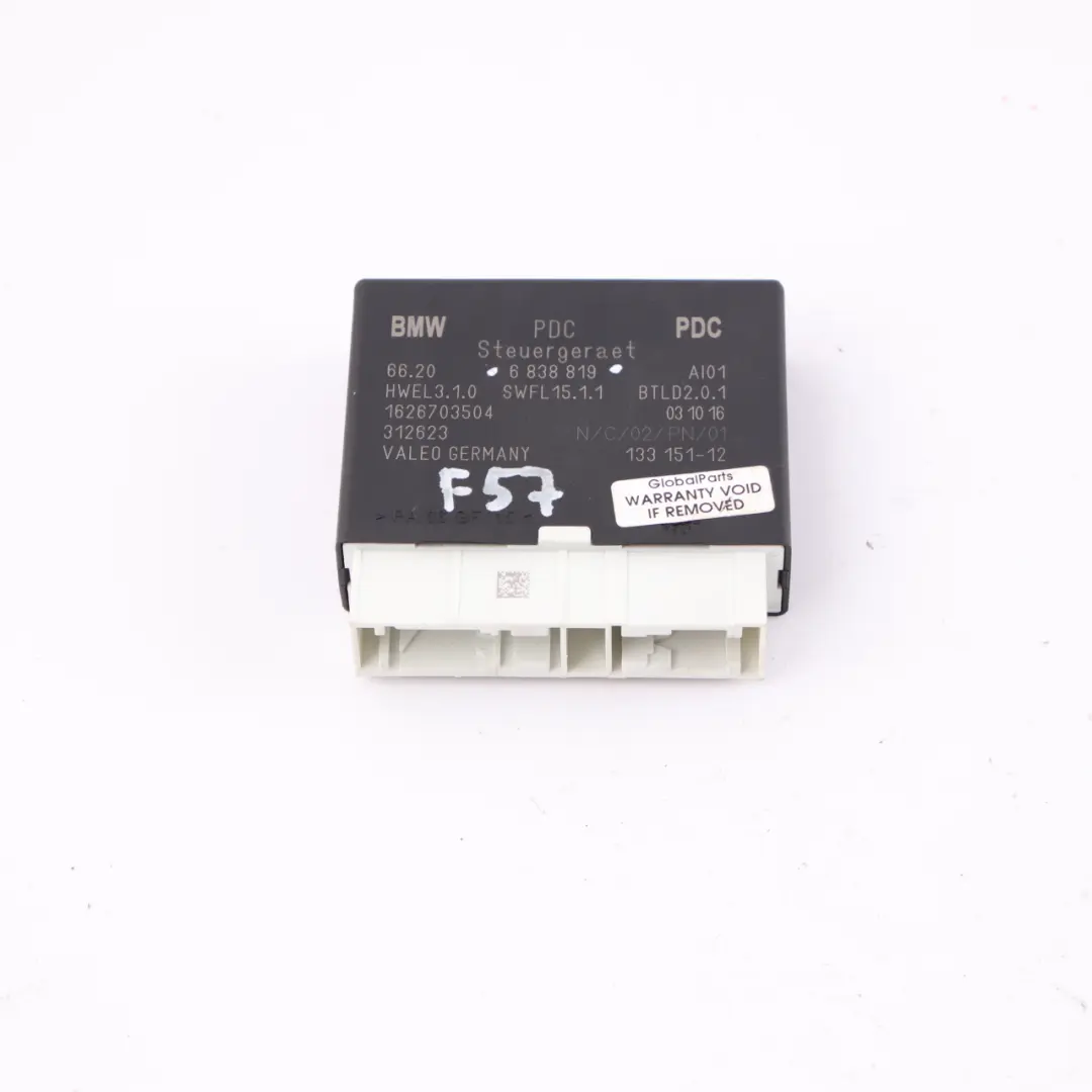 Parking Control Module Unit PDC to Mini F54 F56 F57 with Part number 6838819 Mini F54 F56 F57 Parking Control Module Unit PDC - SKU 6838819 - Part number 6838819