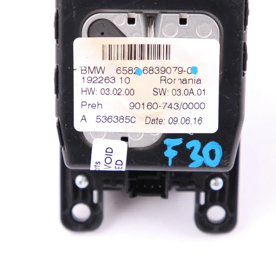  iDRIVE Controller BMW F20 F21 F30 F80 Control Unit Knob Switch Module - SKU 6839079 - Part number 6839079