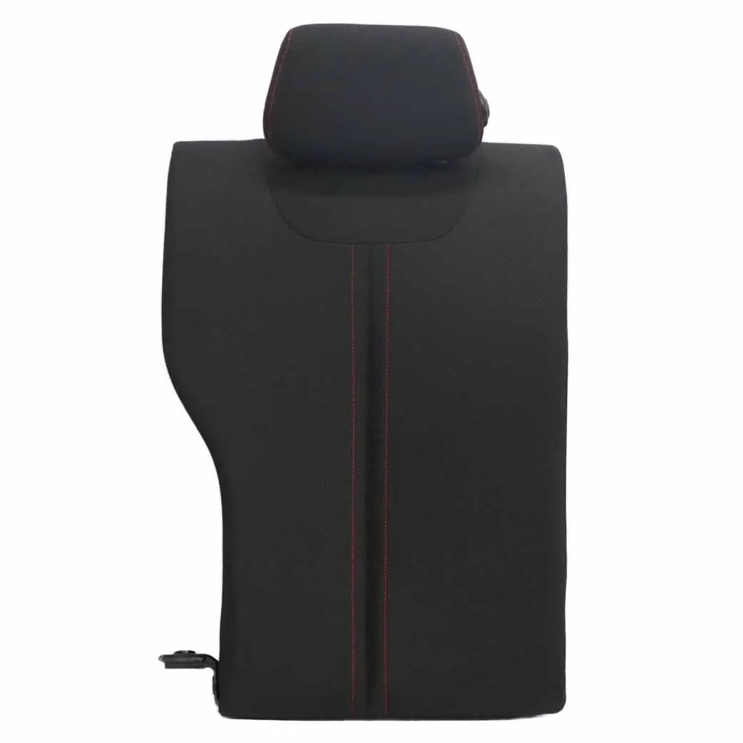 Asiento Trasero Derecho Funda Respaldo Tela Antracita Rojo para BMW F22 LCI con número de pieza 6840148 BMW F22 LCI Asiento Trasero Derecho Funda Respaldo Tela Antracita Rojo - SKU 6840148 - Número de pieza 6840148