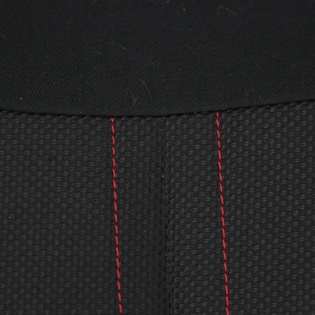 BMW F22 LCI Rear Seat Backrest Cover Right O/S Cloth Fabric Anthracite Red - SKU 6840148 - Part number 6840148