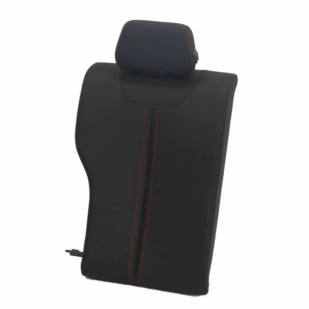BMW F22 LCI Rear Seat Backrest Cover Right O/S Cloth Fabric Anthracite Red - SKU 6840148 - Part number 6840148