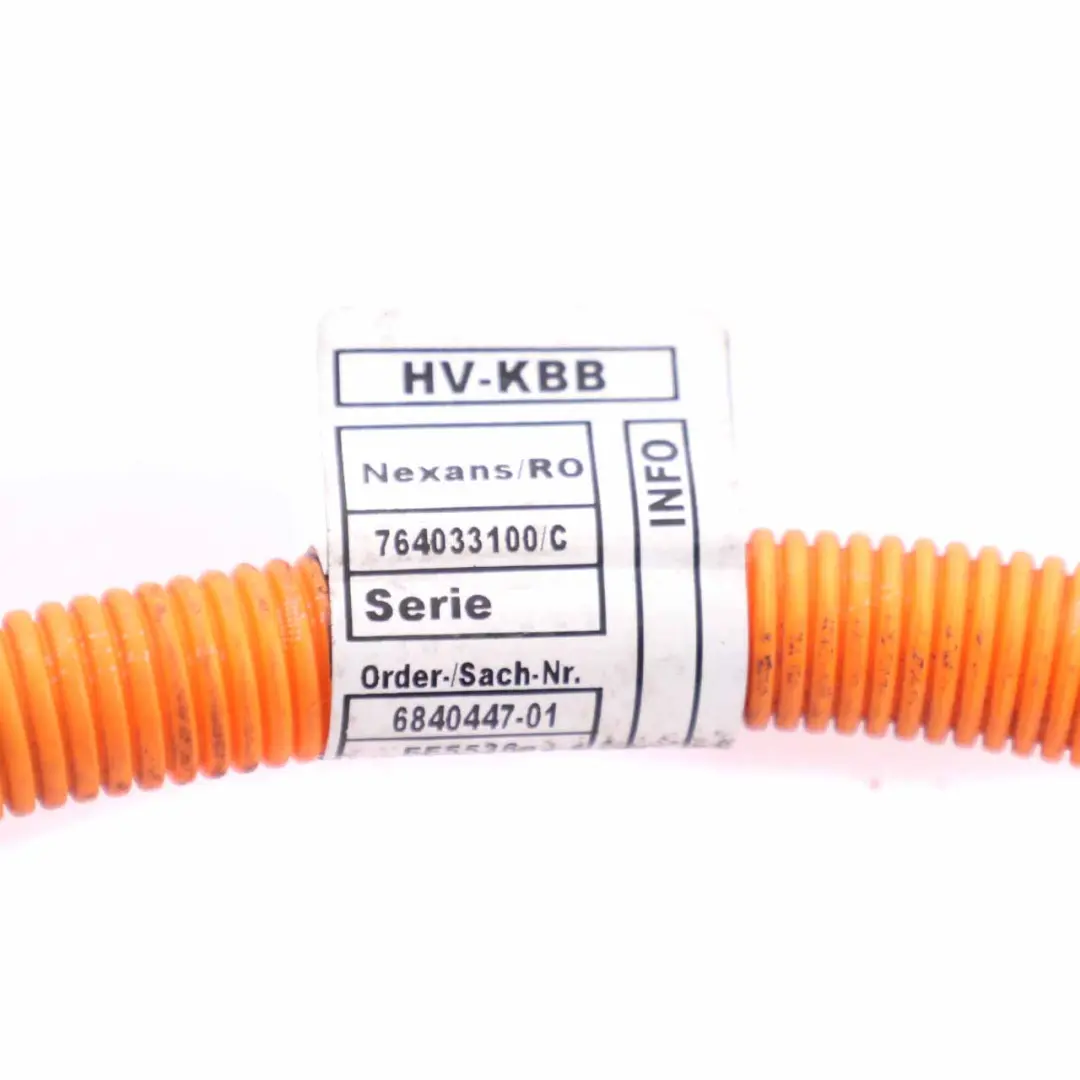 Câble de batterie haute tension électrique câblage pour BMW i3 I01 Hybrid à propos du numéro de pièce 6840447 BMW i3 I01 Hybrid Câble de batterie haute tension électrique câblage - SKU 6840447 - Numéro de pièce 6840447