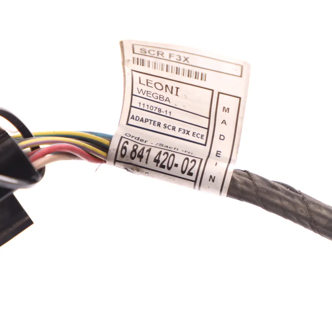 Câble Adaptateur AdBlue BMW F30 F31 F36 Conducteur Harnais câblage Loom pour à propos du numéro de pièce 6841420 Câble Adaptateur AdBlue BMW F30 F31 F36 Conducteur Harnais câblage Loom - SKU 6841420 - Numéro de pièce 6841420