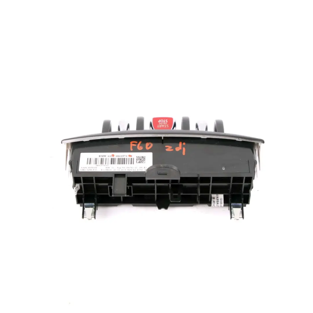 Mini Countryman F60 Consola Central Panel de Interruptores SST MSA DTC - SKU 6841574 - Número de pieza 6841574
