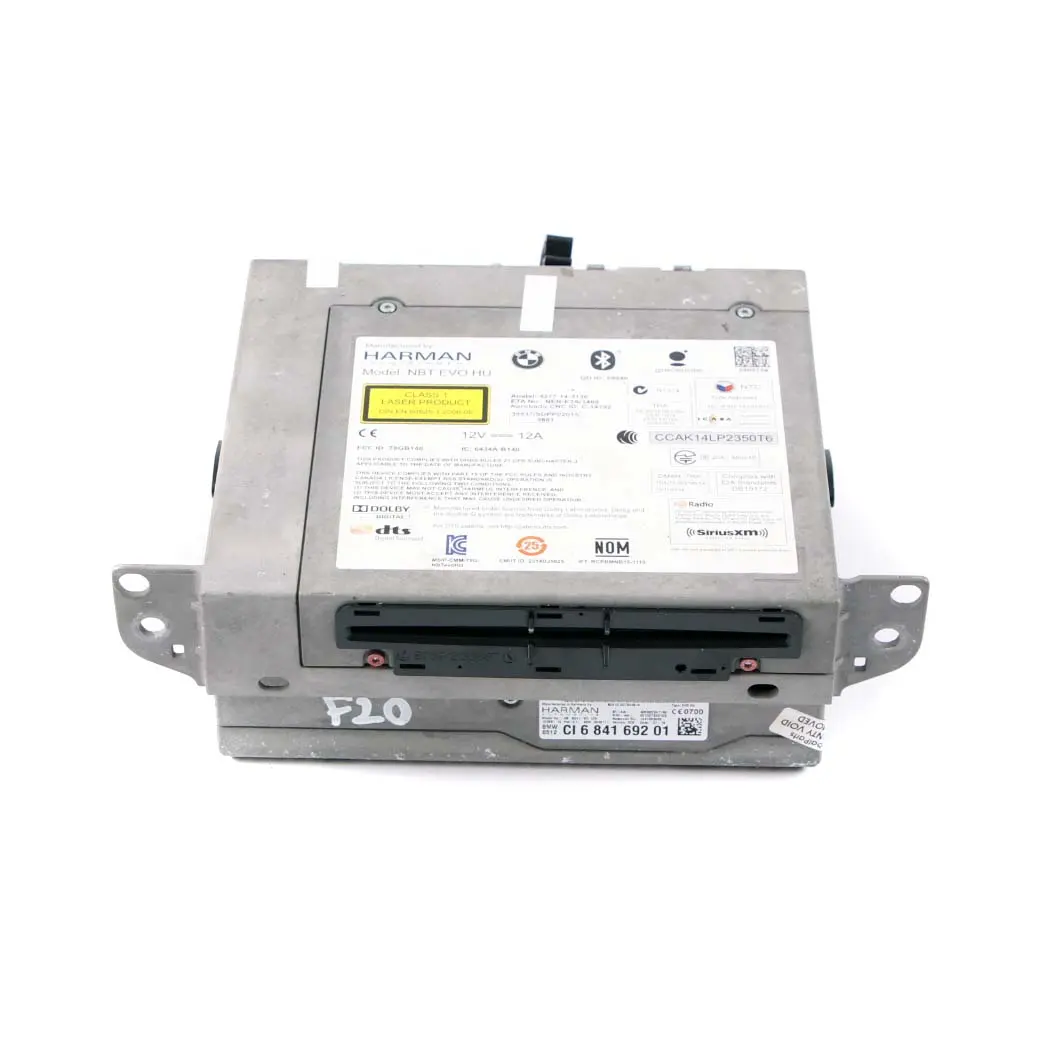 BMW F10 F20 F30 Unidad Principal Navegación GPS Infotainment DAB Alta - SKU 6841692 - Número de pieza 6841692