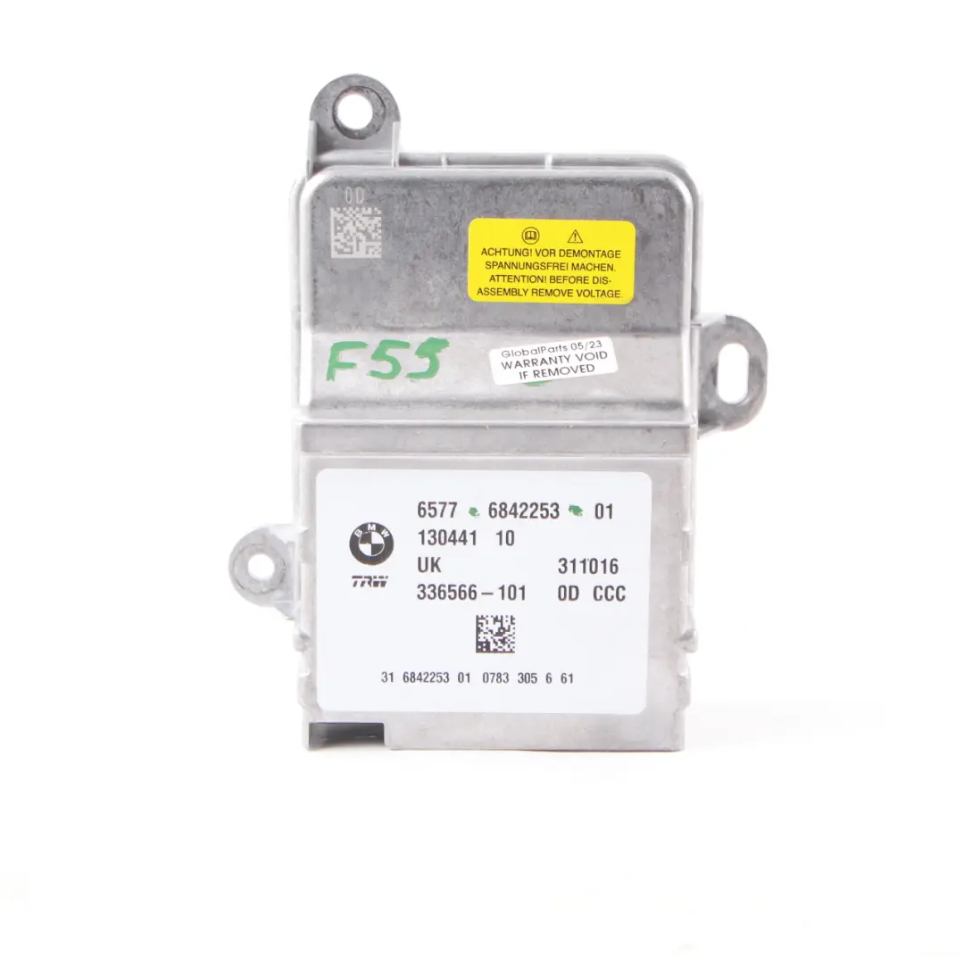 Unità Controllo Modulo Aria Anteriore ECU per BMW F48 F45 Mini F55 con numero di parte 6842253 BMW F48 F45 Mini F55 Unità Controllo Modulo Aria Anteriore ECU - SKU 6842253 - Numero di parte 6842253