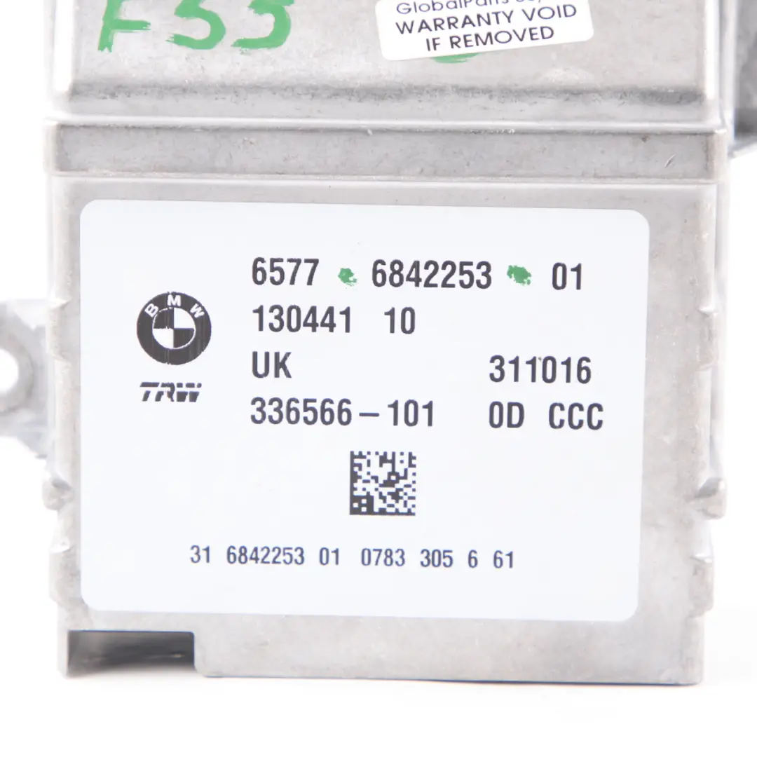 BMW F48 F45 Mini F55 Front Air Module Control Unit ECU - SKU 6842253 - Part number 6842253