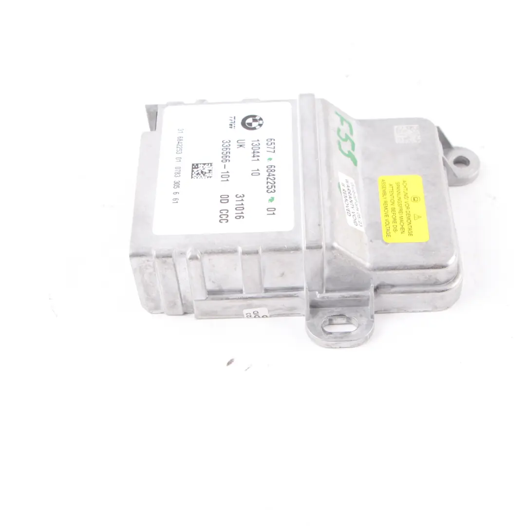 Front Air Module Control Unit ECU to BMW F48 F45 Mini F55 with Part number 6842253 BMW F48 F45 Mini F55 Front Air Module Control Unit ECU - SKU 6842253 - Part number 6842253