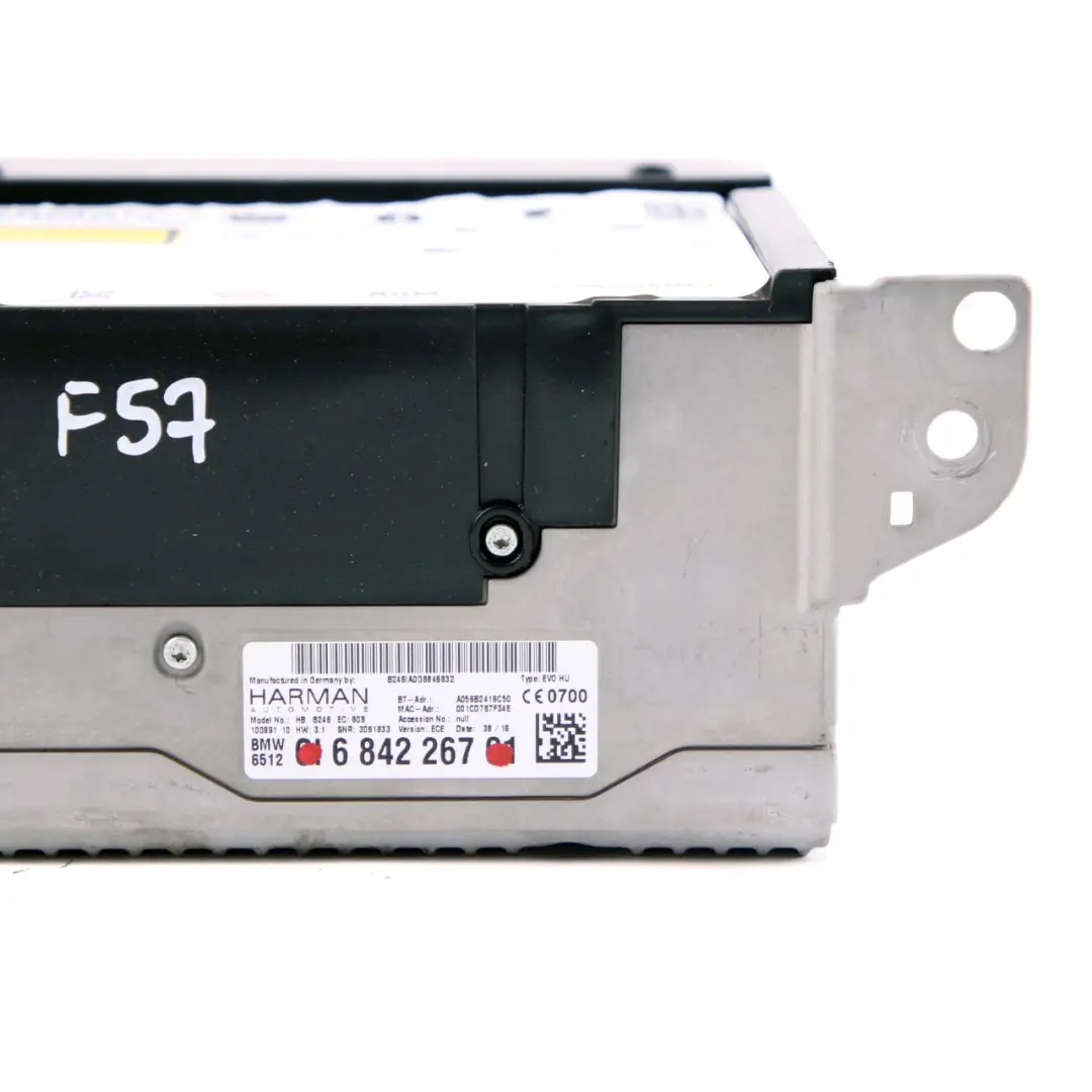Mini F55 F56 Navigation DAB+ Head Unit High Control Unit Module - SKU 6842267 - Part number 6842267