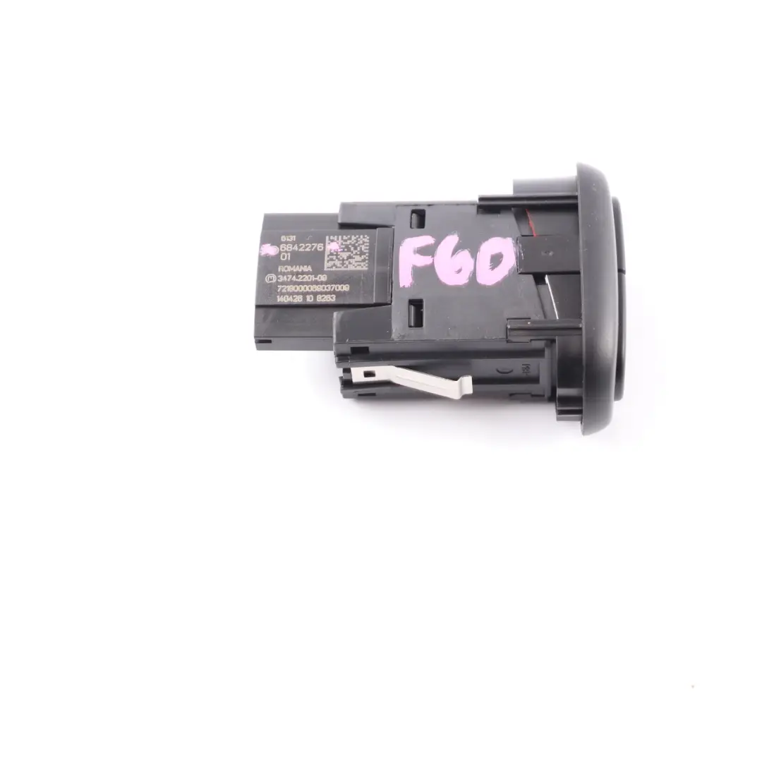 Schalter Hazard Lights Active Guard für MINI F60 F57 F56 F55 F54 Countryman mit Teilenummer 6842276 MINI F60 F57 F56 F55 F54 Countryman Schalter Hazard Lights Active Guard - SKU 6842276 - Teilenummer 6842276