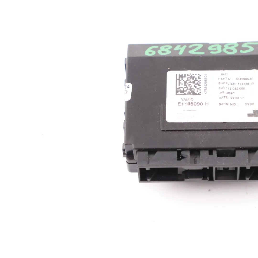 BMW F20 F30 Mini F55 F56 Air Conditioning Climate Control Unit Module - SKU 6842985 - Part number 6842985