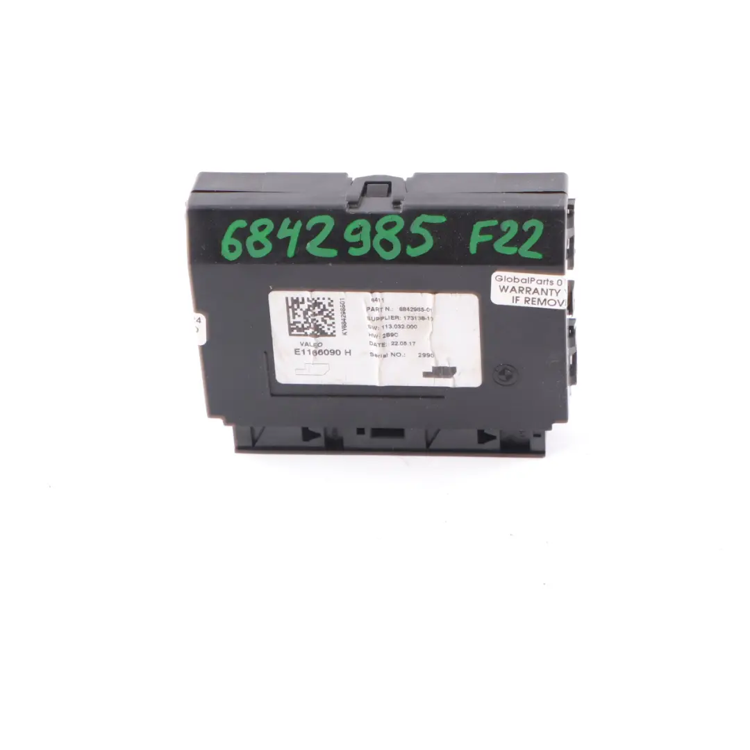 BMW F20 F30 Mini F55 F56 Air Conditioning Climate Control Unit Module - SKU 6842985 - Part number 6842985