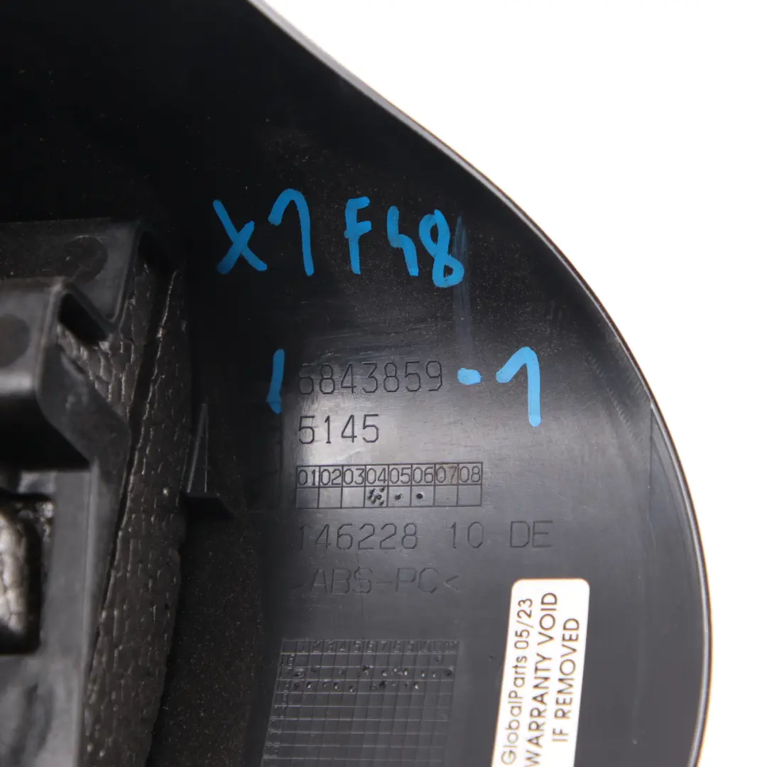 BMW X1 F48 F45 Lenksäulen Abdeckung Blende Umrandung - SKU 6843859 - Teilenummer 6843859