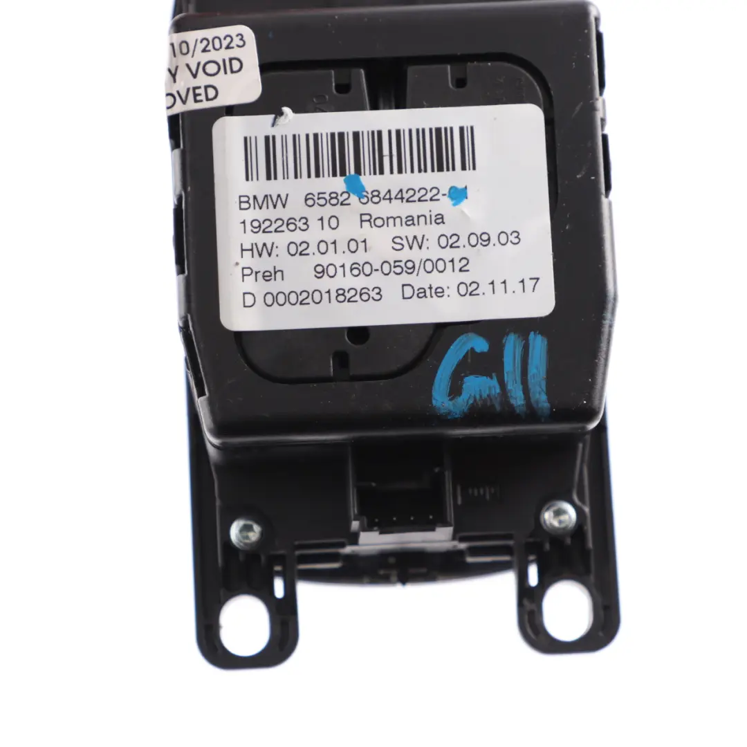iDrive Controller Touch Switch Control Unit Knob Navi to BMW G11 with Part number 6844222 BMW G11 iDrive Controller Touch Switch Control Unit Knob Navi - SKU 6844222 - Part number 6844222