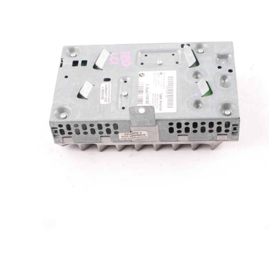 Top Hifi Audio Amplifier Harman Kardon to BMW F20 F21 LCI Mini F55 F56 with Part number 6846906 BMW F20 F21 LCI Mini F55 F56 Top Hifi Audio Amplifier Harman Kardon - SKU 6846906 - Part number 6846906