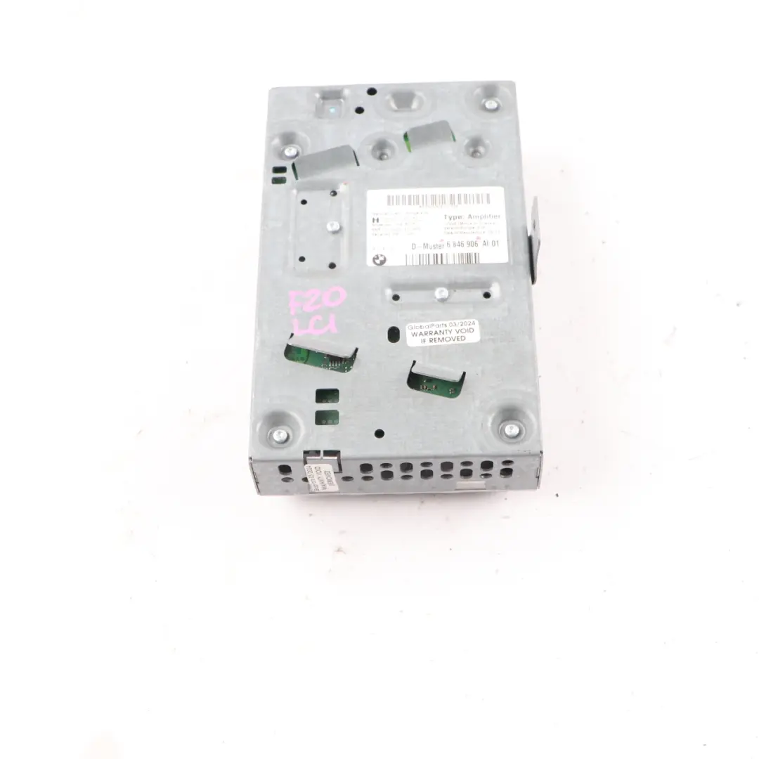 Top Hifi Audio Amplifier Harman Kardon to BMW F20 F21 LCI Mini F55 F56 with Part number 6846906 BMW F20 F21 LCI Mini F55 F56 Top Hifi Audio Amplifier Harman Kardon - SKU 6846906 - Part number 6846906