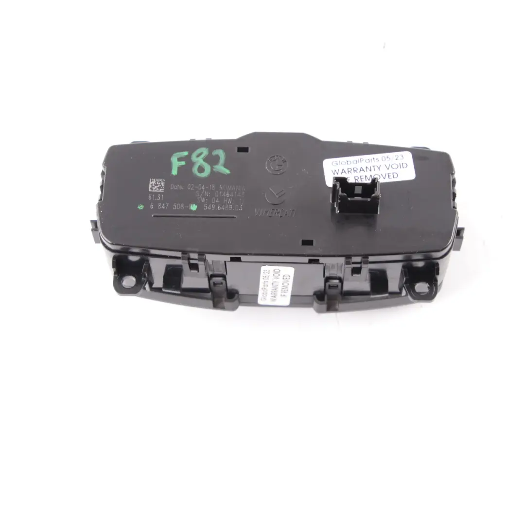  Light Switch BMW F20 F21 F30 F82 M4 Headlight Control Element - SKU 6847508 - Part number 6847508