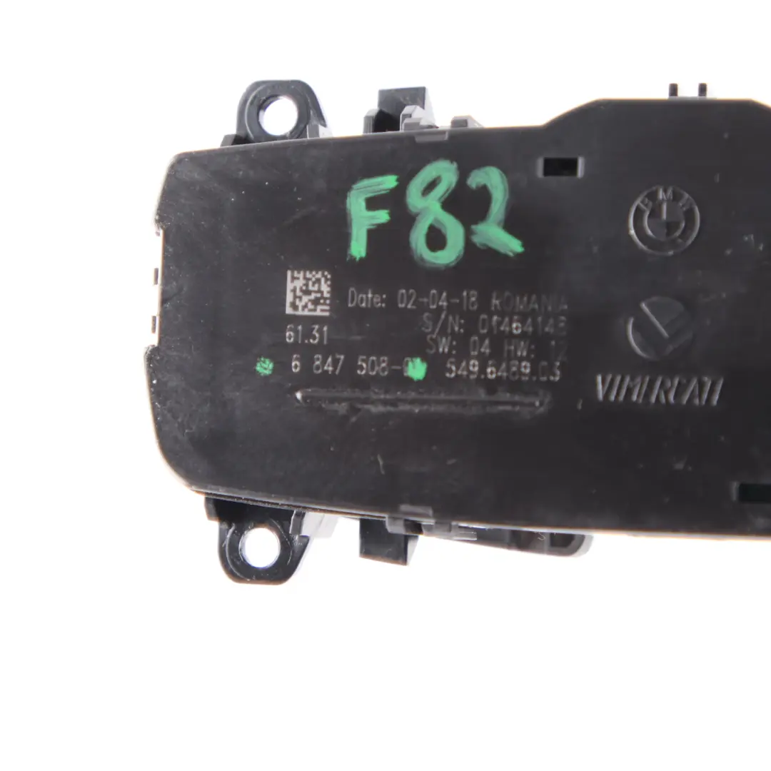  Light Switch BMW F20 F21 F30 F82 M4 Headlight Control Element - SKU 6847508 - Part number 6847508