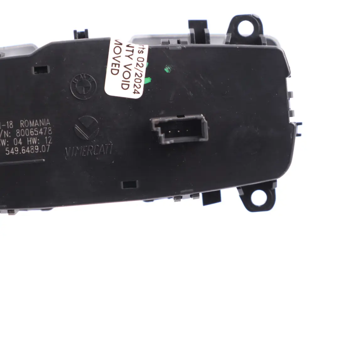 BMW F20 F21 F30 F31 F32 Interruptor Faros Control Panel Antiniebla Luz - SKU 6847512 - Número de pieza 6847512