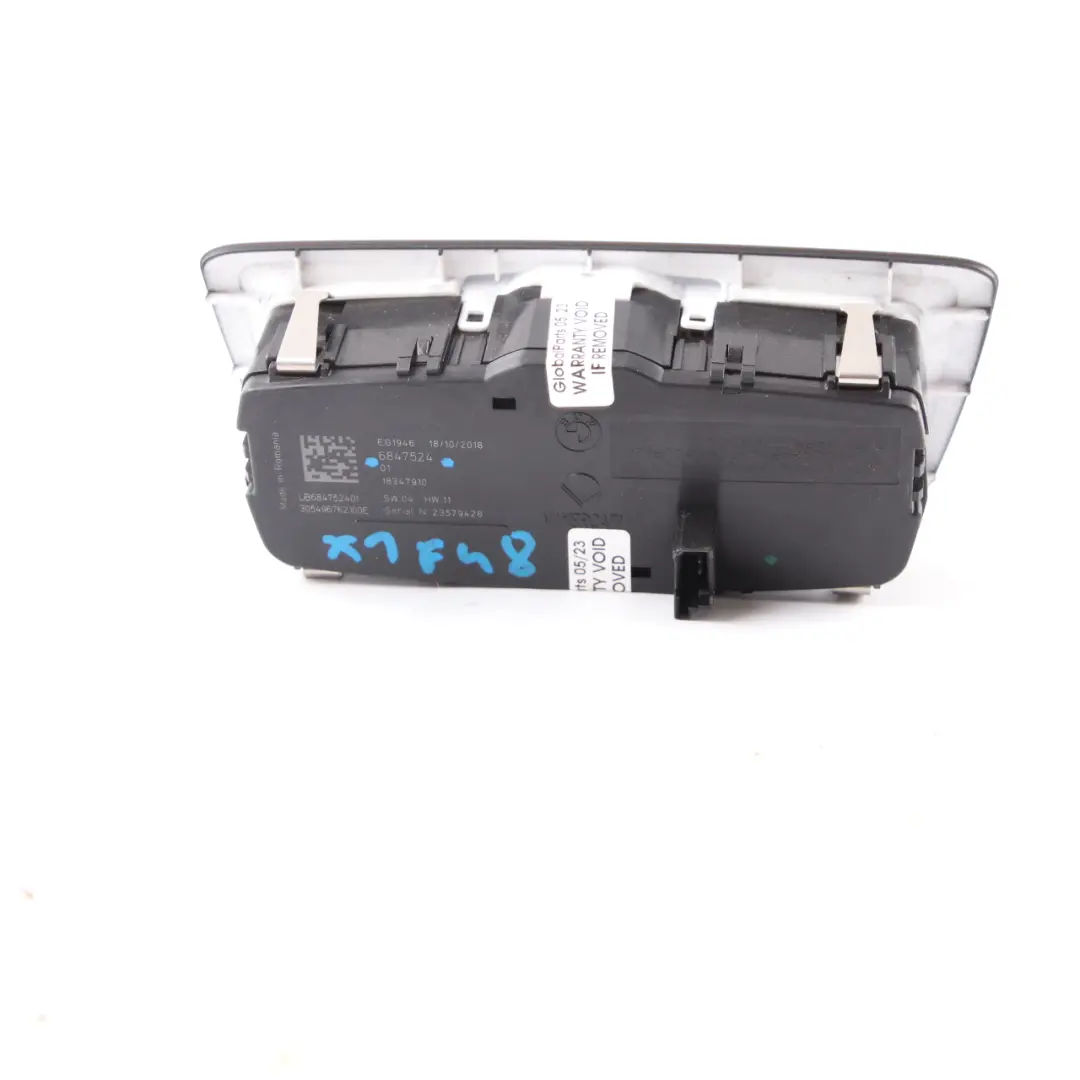 BMW F20 F21 LCI X1 F48 Light Switch Headlight Control Button Panel - SKU 6847524 - Part number 6847524