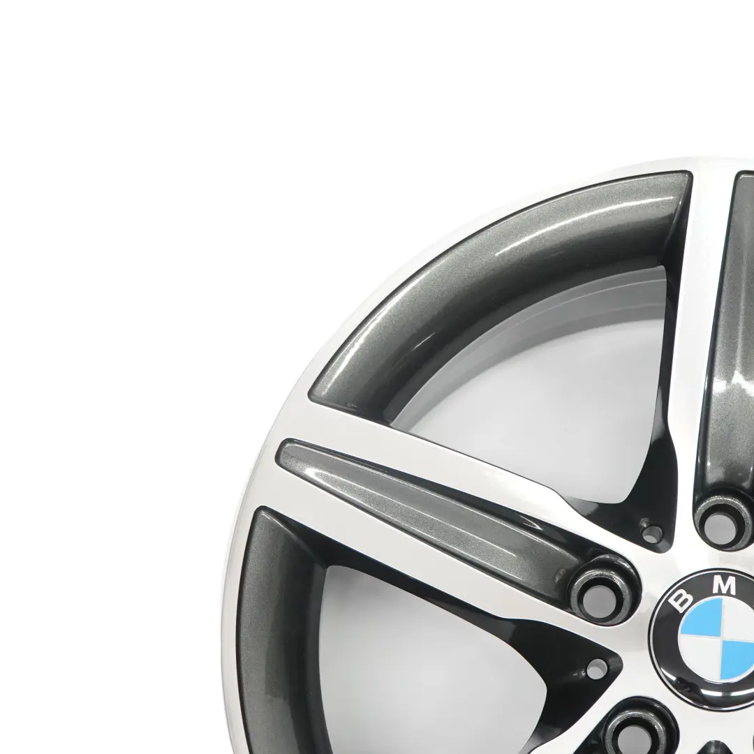 Alloy Wheel Rim 17" Star Spoke 379 7,5J ET:43 to BMW F20 F21 F22 F23 with Part number 6850151 BMW F20 F21 F22 F23 Alloy Wheel Rim 17" Star Spoke 379 7,5J ET:43 - SKU 6850151 - Part number 6850151